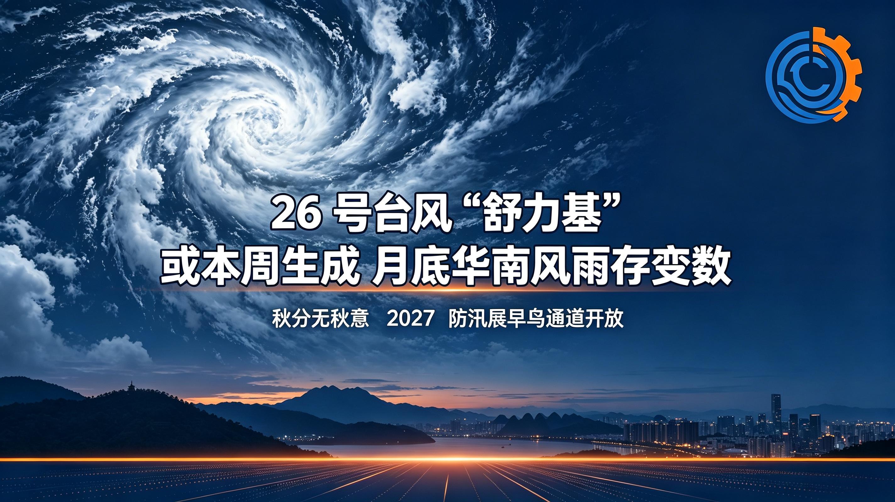 2027华南防汛减灾与水利工程装备博览会邀请函封面